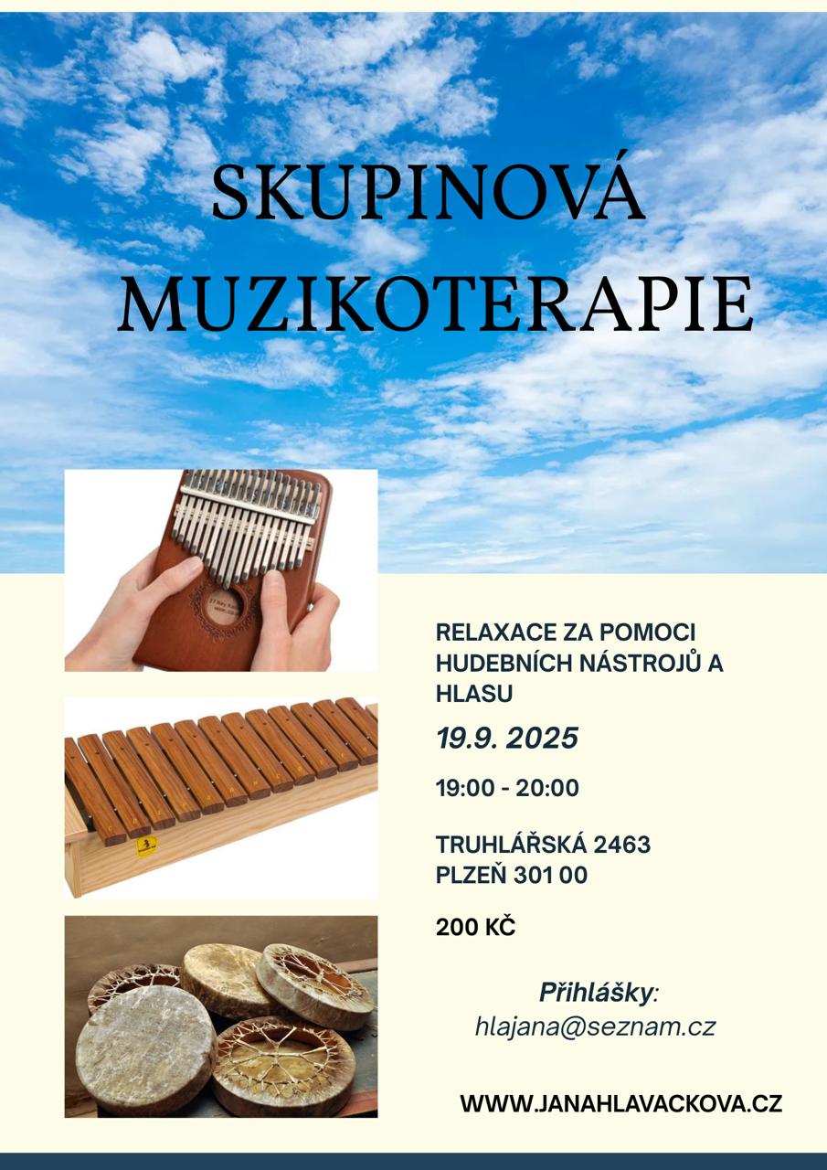 plakát Muziko-terapie